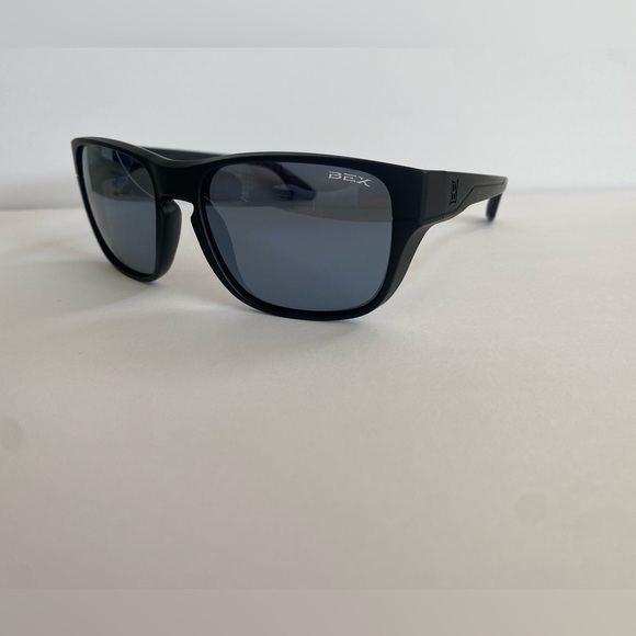 NWOT - Authentic - BEX - Mica Polarized Sunglasses - Black/Grey - Picture 14 of 14